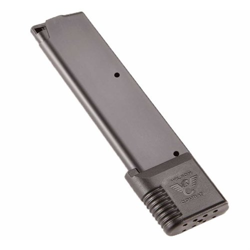 Entdecke das Wilson Combat 47 Series 10-Round Magazin für deine 1911 – verbesserte Zuverlässigkeit, langlebige Edelstahlwände und selbstschmierende Nylon ETM-Führung.