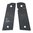 Fullsize, schwarzes G10, Starburst, flacher Griff