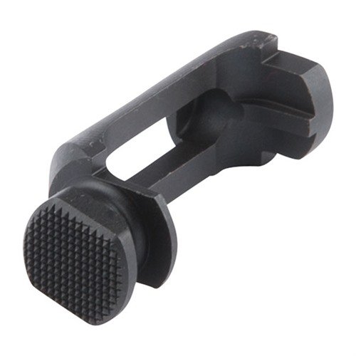 Der oversized Beretta® 92/96 Magazinrelease erleichtert das Entsperren unter Stress, passt für alle Handgrößen und benötigt kein Anpassen. CNC-gefertigt aus 4140 Stahl.