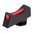 VICKERS ELITE Vordervisier, rote Faseroptik, GLOCK 42/43