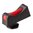 VICKERS ELITE Vordervisier, rote Faseroptik, GLOCK 42/43