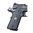 Full-Size G10-Griffe, grau/schwarz, aggressives Starburst, flach