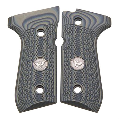 Die BERETTA 92/96 G10 Griffe von WILSON COMBAT bieten eine perfekte Passform, sind extra dünn für besseren Grip und haben aggressive Texturen für optimale Kontrolle.