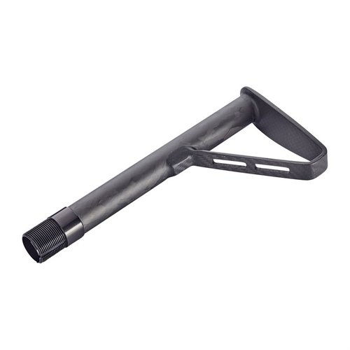 Der CARBON FIBER M-LOK Buttstock von JENTRA ist extrem leicht, mit 10,1" LOP, kompatibel mit mil-spec AR15 und verhindert durch die geschlossene Schulterplatte Verhaken.