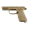 Verbessere dein Schießerlebnis mit dem WCP320 Grip-Modul für die SIG SAUER P320 X-Compact: bessere Kontrolle, ergonomisches Design und verbesserte Griffigkeit.