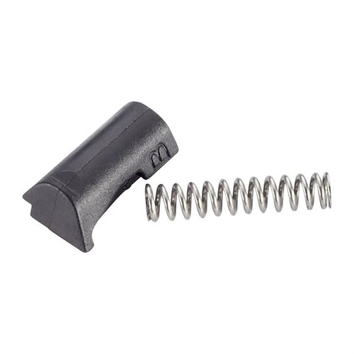 Das WCP320 Magazinfreigabe-Feder- und Stop-Kit bietet einen schwarzen Polymer-Magazinstop und eine verbesserte Feder für eine optimale Passform und Leistung in deinem SIG P320.