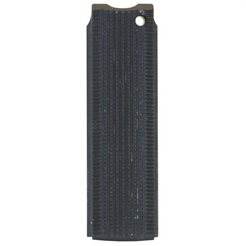 Die 1911 Mainspring Housing von Wilson Combat bietet eine voll ausgecheckte, rutschfeste Oberfläche aus solidem Stahl für optimalen Halt und Kontrolle.