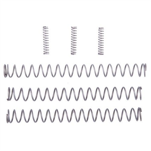 Optimiere die Zuverlässigkeit deiner Browning Hi-Power mit dem WOLFF Recoil Calibration Pak, das eine Vielzahl von Recoil Springs für verschiedene Ladungen bietet.