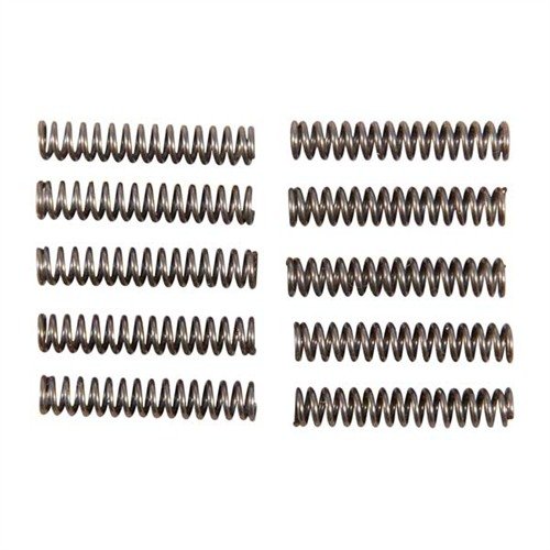 Optimiere deinen Magazinwechsel mit der WOLFF 1911 AUTO REDUCED POWER MAG CATCH SPRING. Enthält verschiedene reduzierte Federn für Wettkämpfe.