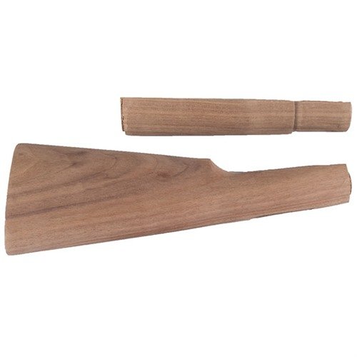 Das WINCHESTER 94 Pre-'64 Stock Set aus echtem Walnuss-Holz ist fast vollständig eingepasst, bereit zum Schleifen, Beizen und Finish – ideal für deine Restaurierung!
