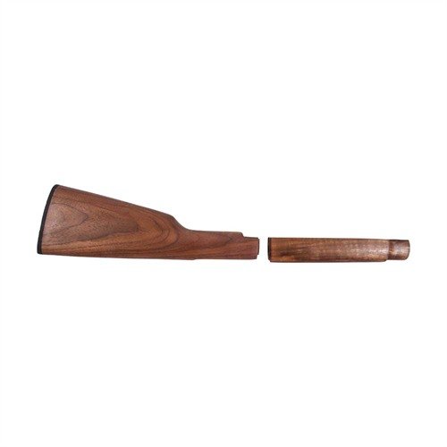 Das WINCHESTER 94 (POST '64) Stockset aus hochwertigem Walnussholz bietet eine hervorragende Wetterbeständigkeit und ist fast fertig zum Einbau.