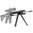 BLK LBL BIPOD AR-10 (DPMS high) - Zweibein - 16"