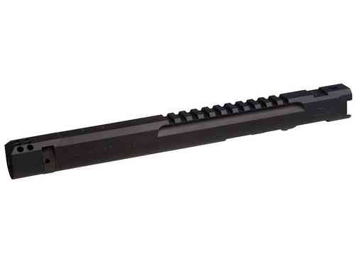 Der LLV Competition Pistol Upper von VOLQUARTSEN bietet ein leichtes CNC-gefertigtes Gehäuse, eine präzise Edelstahl-Lauf und ist mit MKII/MKIII Rahmen kompatibel.