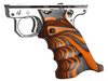 Die Laminated Grips für MKIII bieten einen Daumen- und Fersenauflage sowie Fingerkerben für einen entspannten, stabilen Halt. CNC-gefräst aus laminiertem Holz.
