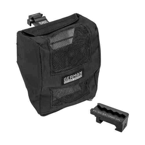 Der Tactical Picatinny Brass Catcher 3.0 bietet eine robuste CNC-Aluminiumhalterung, ein effizientes System zur Hülse-Sammlung und einen praktischen Reißverschluss für schnelles Entleeren.