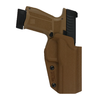 Das BGS Malin Holster bietet vielseitige Kompatibilität für Schalldämpfer, Optiken und Laufverlängerungen, mit einstellbarer Verriegelung für Sicherheit.
