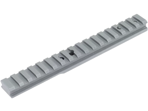 Die VOLQUARTSEN Picatinny Scope Mount für 10/22 ist CNC-gefräst aus Aluminium, bietet 17 Slots und erfordert keine speziellen Fähigkeiten. Made in USA!